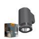 Архітектурний LED світильник VIDEX |GU10, 220V, IP54| Чорний VVL-AR071G