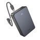Павербанк 20000mAh зі швидкою зарядкою 22.5W та кабелем Type-C-Type-C HOCO J170A 2Type-C, 1USB Сірий
