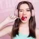Бездротові Bluetooth навушники з підсвічуванням та мікрофоном BT06C Рожеві