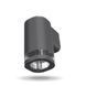 Архітектурний LED світильник VIDEX |GU10, 220V, IP54| Чорний VVL-AR071G