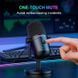 Професійний ігровий мікрофон ONIKUMA M830 з RGB-підсвіткою |USB/Type-C| Чорний