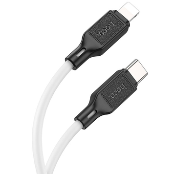 Кабель для зарядки Type-C-Lightning Apple iPhone HOCO X90 100см 2.4A Білий