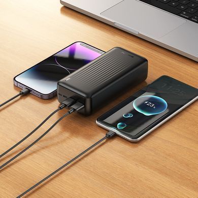 Павербанк 30000mAh BOROFONE BJ78B 2USB Чорний