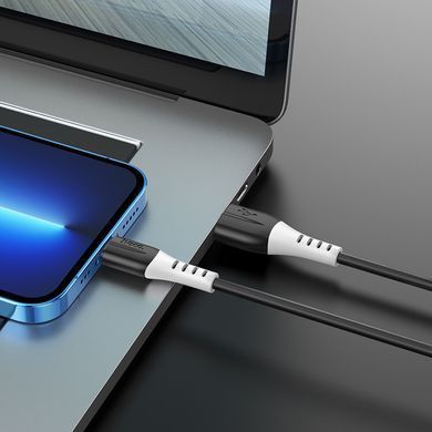 Кабель для заряджання телефону Lightning Apple iPhone HOCO X82 |100см/2.4A| Чорний
