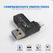 Флешка металева 2в1 256ГБ USB-Lightning для Apple iPhone, iPad, комп'ютера Microdrive A2 256GB Чорний