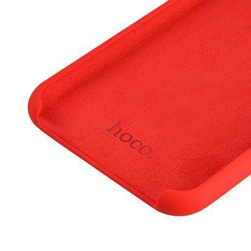 Силіконовий Чохол на iPhone 11 Pro Max 6.5" HOCO Pure series Protective Рожевий