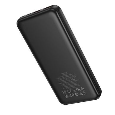 Павербанк 10000mAh BOROFONE BJ78 2USB Чорний
