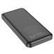 Павербанк повербанк із швидкою зарядкою HOCO J102 Cool figure PD20W+QC3.0 10000mAh USB/Type-C Чорний