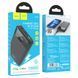 Павербанк повербанк із швидкою зарядкою HOCO J102 Cool figure PD20W+QC3.0 10000mAh USB/Type-C Чорний