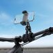 Гнучкий тримач-штатив для телефону, камери GoPro, спортивних камер із кріпленням 1/4" HOCO H101 Чорний