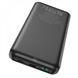 Павербанк повербанк із швидкою зарядкою HOCO J102 Cool figure PD20W+QC3.0 10000mAh USB/Type-C Чорний