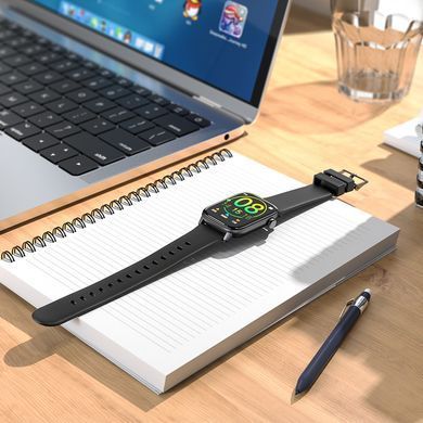 Розумний смарт годинник Smart Watch HOCO Y3 Чорний