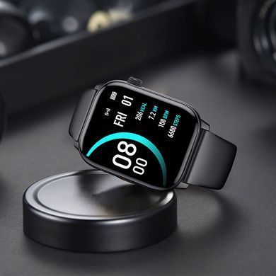 Розумний смарт годинник Smart Watch HOCO Y3 Чорний