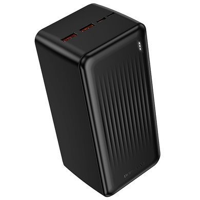 Павербанк 50000мА&middot;г з швидкою зарядкою 22.5Вт BOROFONE BJ80C 2USB + Type-C Чорний