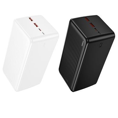 Павербанк 50000мА&middot;г з швидкою зарядкою 22.5Вт BOROFONE BJ80C 2USB + Type-C Чорний