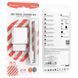 Зарядний пристрій + кабель MicroUSB BOROFONE BA74A |2USB, 2.1A| Білий