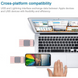 USB Флешка 4в1 512GB Type-C/Micro/Lightning/USB для телефону, комп'ютера iPhone/Android Чорний