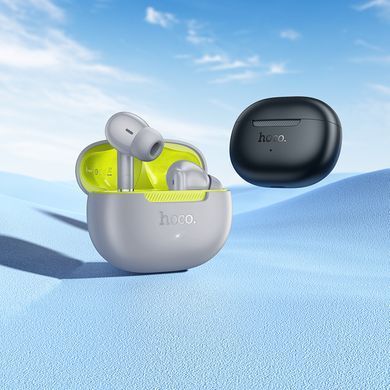Безпровідні навушники в кейсі з мікрофоном HOCO EQ24 Estrella BTV5.4, 320mAh, до 7 год роботи Чорний