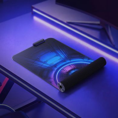 Килимок для миші ігровий килимок HOCO GM864 RGB килимок з підсвічуванням великий килимок для столу
