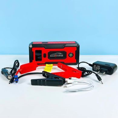 Пускозарядний пристрій/бустер для авто 28000mAh 4 USB Jump Starter QY39 Чорно-червоний 52853