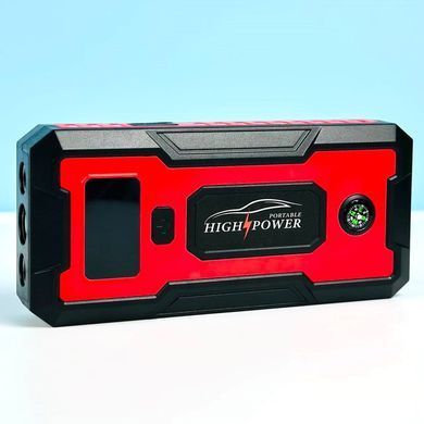 Пускозарядний пристрій/бустер для авто 28000mAh 4 USB Jump Starter QY39 Чорно-червоний 52853