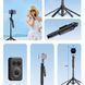 Монопод-трипод, штатив 1.8 м для телефону, Gopro, камери з пультом A17 Long Bluetooth, 1.8М Чорний