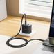 Зарядний пристрій зі швидкою зарядкою 45W та кабелем Type-C to Type-C HOCO C158A 1USB, 1Type-C Чорний