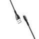 Кабель для зарядки телефона MicroUSB Android with LED Safeness charging HOCO U89 1.2m, 2.4A Червоний