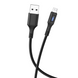 Кабель 1.2м для зарядки телефону, планшета MicroUSB Android Hoco U79 120см 2.4A Чорний