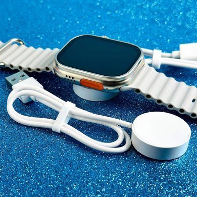 Набір смарт годинник Smart Watch S9 Ultra з 3-ма ремінцями Чорний 45633