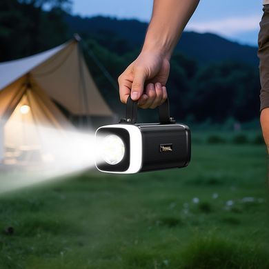 Павербанк 40000 повербанк зі швидкою зарядкою 22.5W HOCO J174 power bank для роутера павер банк з ліхтарем повер банк чорний