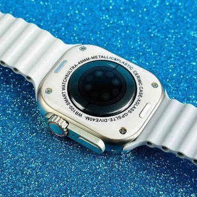 Набір смарт годинник Smart Watch S9 Ultra з 3-ма ремінцями Чорний 45633