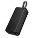 Павербанк 30000mAh з вбудованими кабелями BOROFONE BJ79B 1USB Чорний