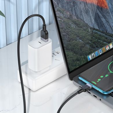 Кабель із швидкою зарядкою USB to Type-C HOCO X109 Energy 1м, 3A Чорний