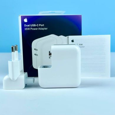 Зарядний пристрій iPhone Original Series 1:1 2Type-C/35W Білий