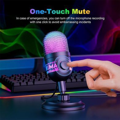 Ігровий мікрофон USB-мікрофон 1.8 м з RGB-підсвіткою ONIKUMA M930