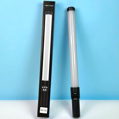 Портативна Led лампа для селфі AZ-02 Light Stick 50 cm Чорний 47340