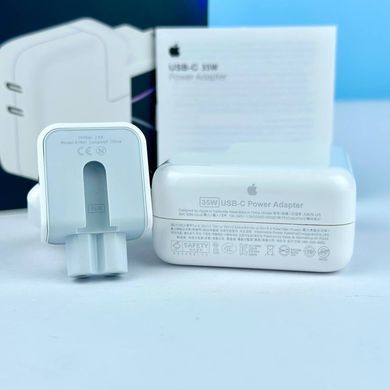 Зарядний пристрій iPhone Original Series 1:1 2Type-C/35W Білий