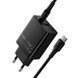 Зарядний пристрій зі швидкою зарядкою 30W та кабелем Type-C to Type-C HOCO CS95A 1USB, 1Type-C Чорний