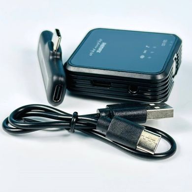 Мікрофон-петличний, безпровідний з зажимом Remax K11 Type-C Чорний 51091