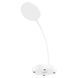 Портативна настільна LED лампа HOCO&nbsp;HX14 5W, 6500K, 3000K, 4500K, 800mAh&times;2 Білий