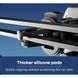 Автомобільний тримач на дефлектор з бездротовим заряджанням REMAX RM-C61 Tinsm Series 15W Чорний
