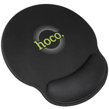 Килимок для миші з підтримкою зап'ястя 230*215*2мм HOCO GM30 Чорний
