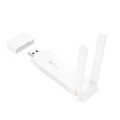 Портативний модем WiFi роутер HOCO HI40 150Mbps, 2.4 ГГц, WIFI6 Білий