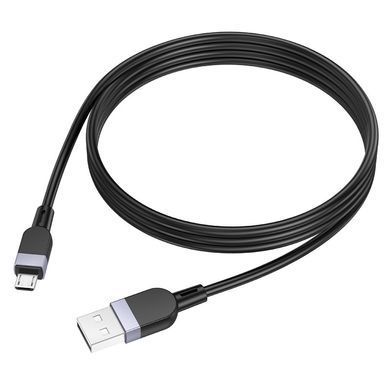 Кабель для зарядки MicroUSB Android HOCO X109 Energy 1м, 2.4A Чорний