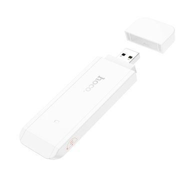 Портативний модем WiFi роутер HOCO HI40 150Mbps, 2.4 ГГц, WIFI6 Білий
