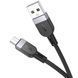 Кабель для зарядки MicroUSB Android HOCO X109 Energy 1м, 2.4A Чорний
