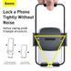 Автомобильный держатель 360 с зажимом в воздуховод для телефона BASEUS Air Outlet Version Черный (SUYK000101)