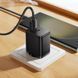 Зарядний пристрій із швидкою зарядкою PD30W+QC3.0 та кабелем USB to Type-C HOCO C157A Type-C, USB Чорний