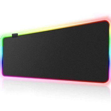 Килимок для миші 800*300мм з&nbsp;яскравим RGB-підсвічуванням Jedel MP-02 Чорний